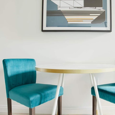 Enjoy the stylish interiors