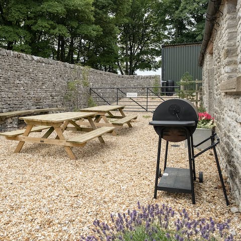 Sizzle some food on the BBQ on those balmy evenings