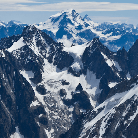 Step out from your door in Argentière, and explore the majestic Chamonix-Mont-Blanc region