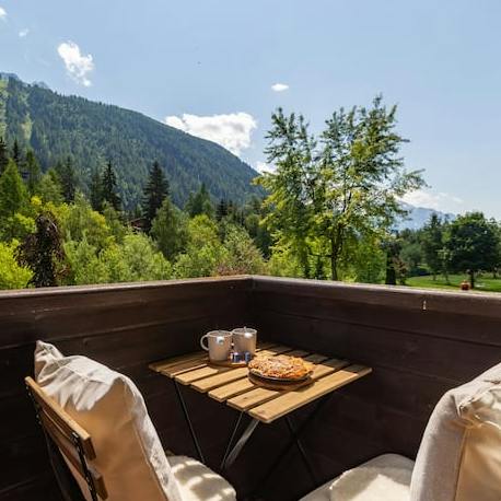 Begin your day on the balcony and enjoy the serenity of this location