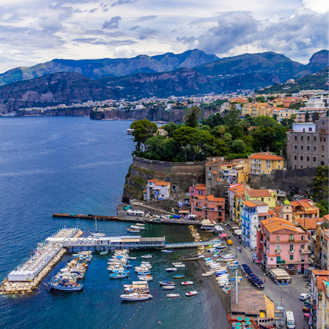 Visit nearby Sorrento – the scenic start of the Amalfi Coast