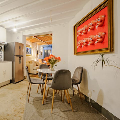 Cook for yourself in the convenient kitchen or dine out in Mexico City's best restaurants