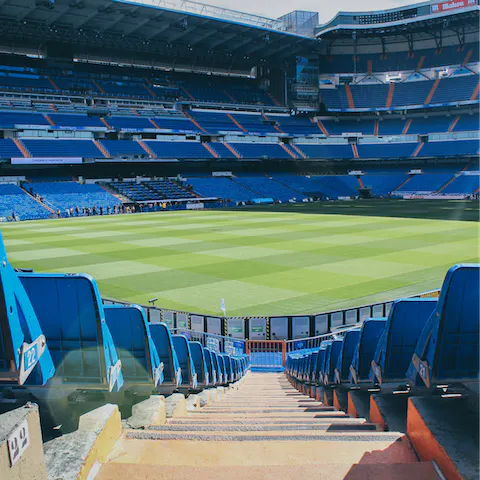 Watch some world-class football at the Santiago Bernabeu