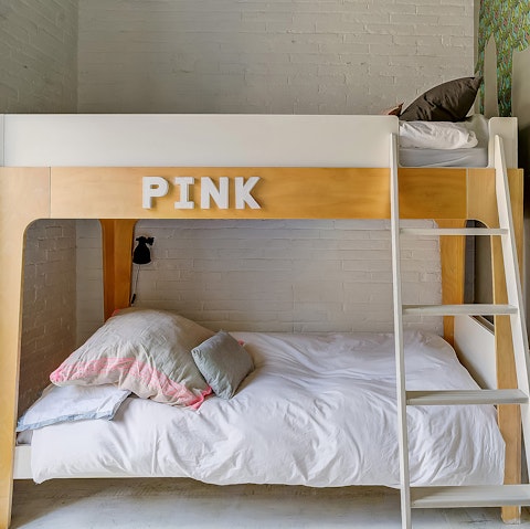 Give the kids a fun room of their own with bunk beds