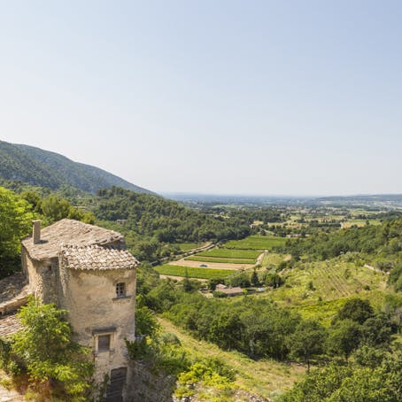 Sweeping views of the surrounding countryside