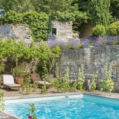 Take a dip in the pool