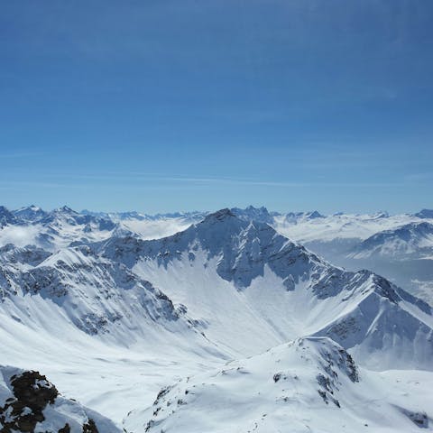 Look forward to alpine adventures in the surrounding mountains