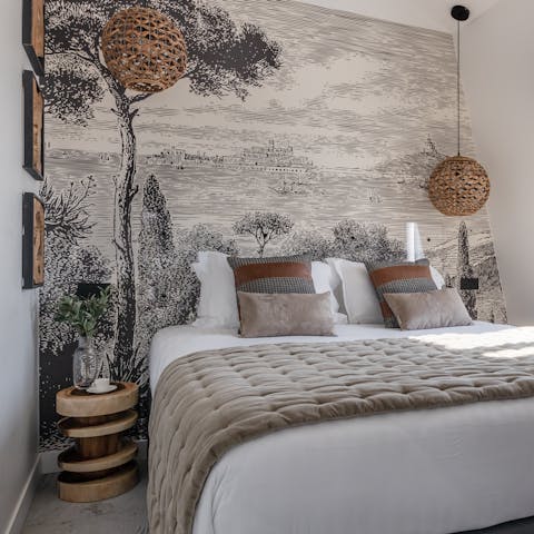 Look forward to a deep, blissful sleep in the luxurious bedrooms