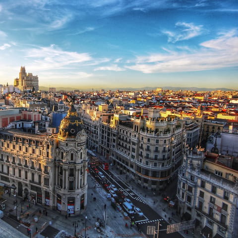 Explore the city from your convenient spot in Salamanca