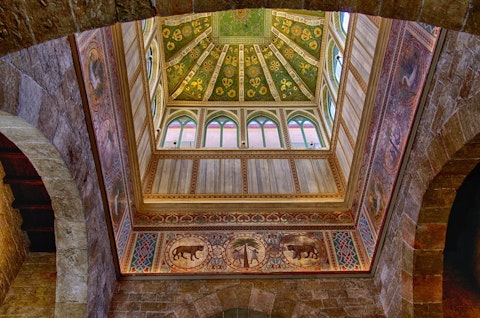 Explore Palazzo dei Normanni, Palermo's Arab-Norman royal palace, a short walk away