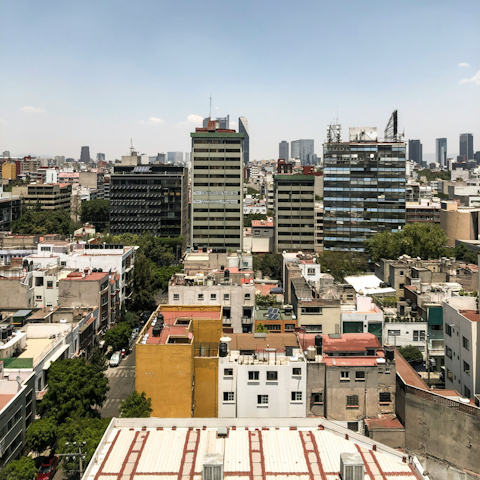 Stay in the trendy Condesa neighbourhood