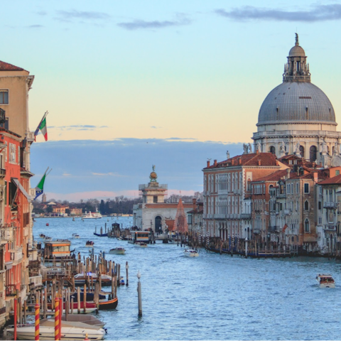 Cross the Accademia Bridge to explore Dorsoduro