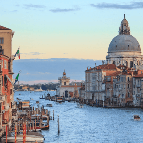 Cross the Accademia Bridge to explore Dorsoduro