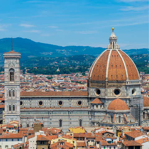 Visit the nearby Cathedral of Santa Maria del Fiore