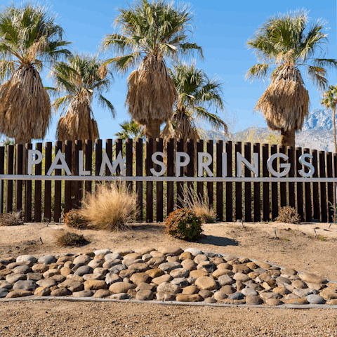 Indulge in local culture with Palm Springs' museums and fantastic restaurants