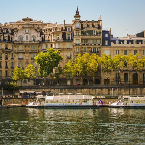 Have a walk along the nearby River Seine