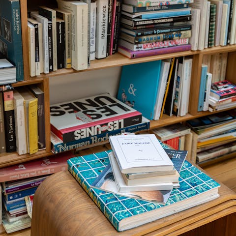 the abundance of reading material