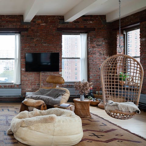 The bohemian swing chair