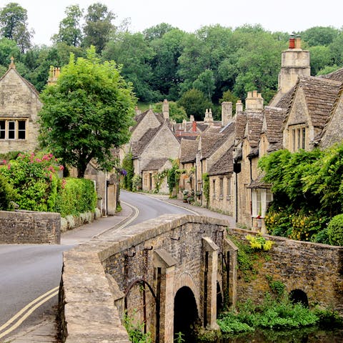Explore the chocolate-box villages in the Cotswolds from your central spot in Cheltenham