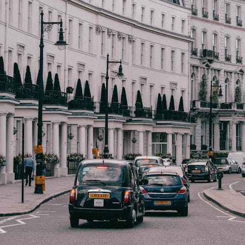 Spend a day sightseeing in central London – a short tube ride away