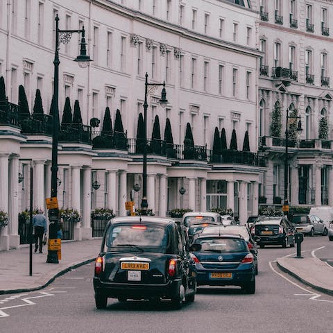 Spend a day sightseeing in central London – a short tube ride away