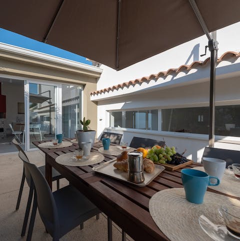 Cook alfresco Italian feasts on the barbecue