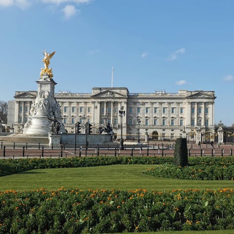 Visit world-famous Buckingham Palace