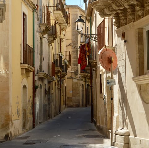Explore Catania's historic and winding streets