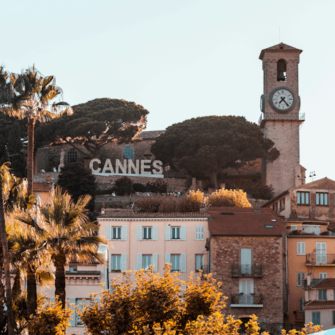 Stay a short walk from Cannes' best sights