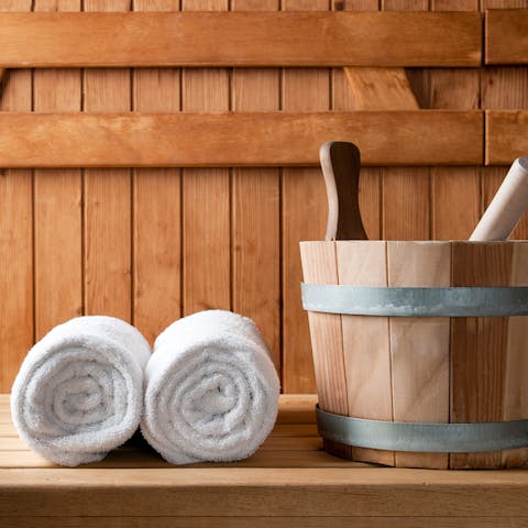 Take advantage of free access to a luxury wellness centre and spa in the 5-star hotel next door