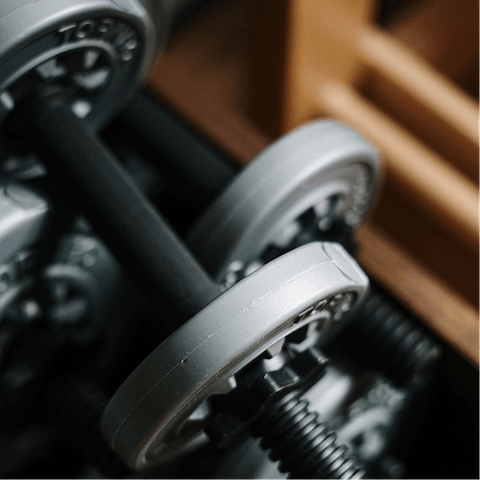 Work up a sweat in the state-of-the-art guest gym