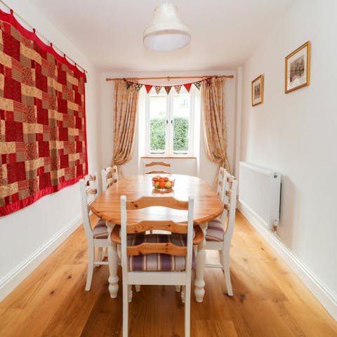 Rustle up a home-cooked meal to share around the table