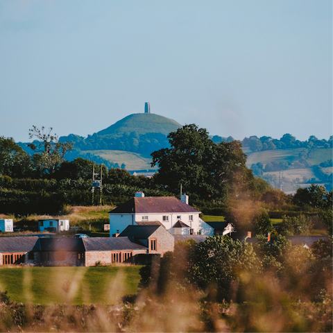 Spend the day in Glastonbury, 19 miles away