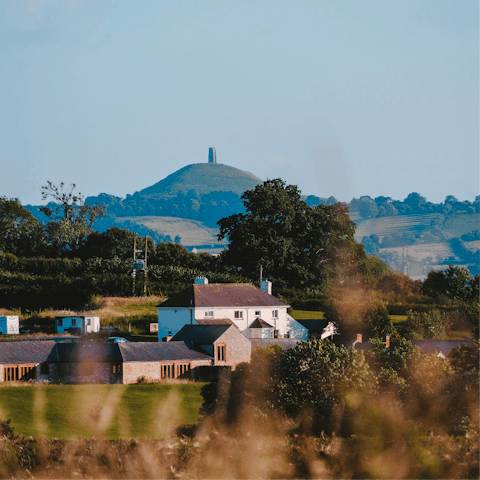 Spend the day in Glastonbury, 19 miles away