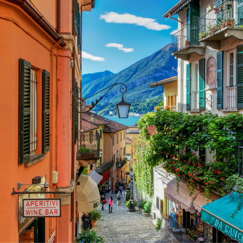 Explore pretty Bellagio, right on your doorstep
