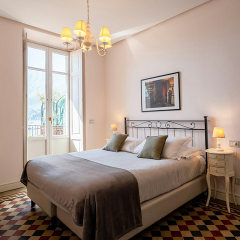 Look forward to waking up in the comfortable beds after a restful sleep