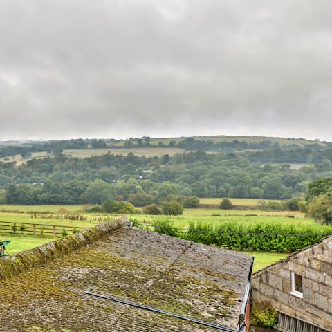 Take in enchanting North Yorkshire countryside views