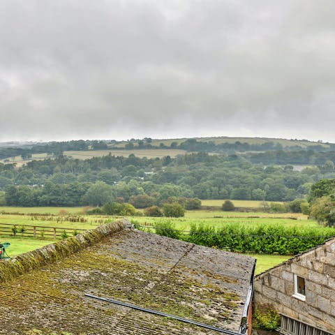 Take in enchanting North Yorkshire countryside views