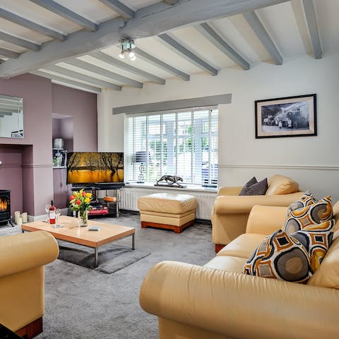 Chill out after a hike in the Nidderdale Area of Outstanding Natural Beauty