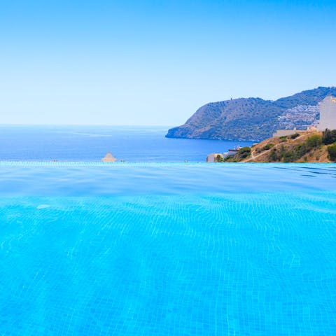 Cool off in the pool