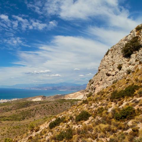 Explore the rugged coastline around La Herradura