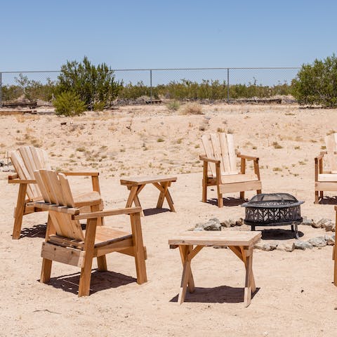 Gather round the fire pit