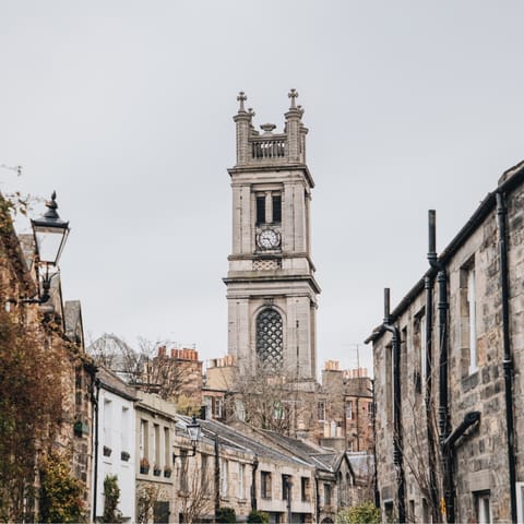 Stay quarter of an hour's walk from the city's beautiful Old Town