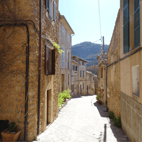 Explore the beautiful town of Maria de la Salut – it's just a five-minute drive