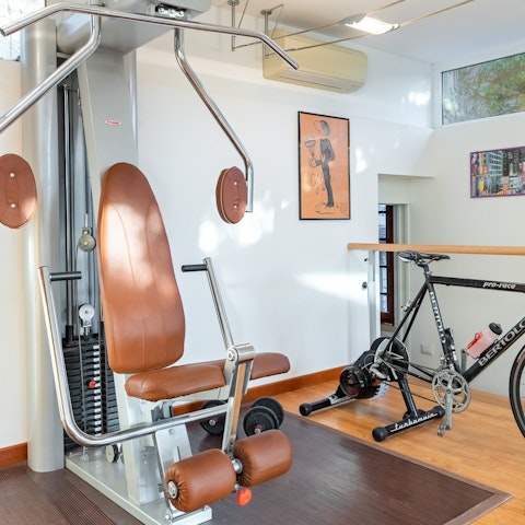Let off some steam in the home gym