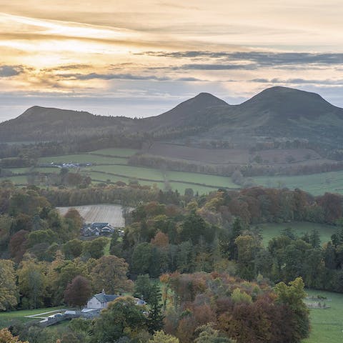 Take in the breathtaking Lowland scenery