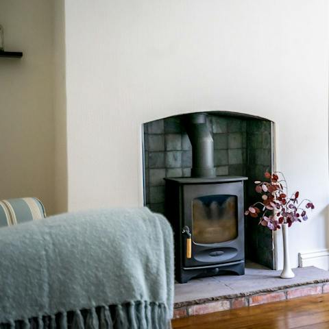 Throw a log on the wood-burner and snuggle up for a movie night
