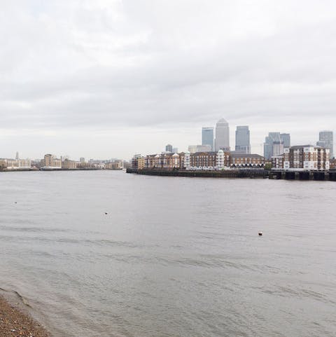 Stunning views of London
