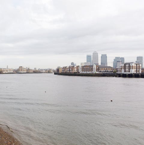 Stunning views of London