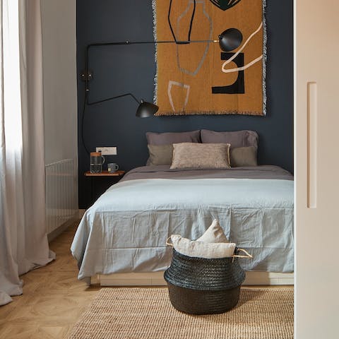 Get cosy in a pile of pillows